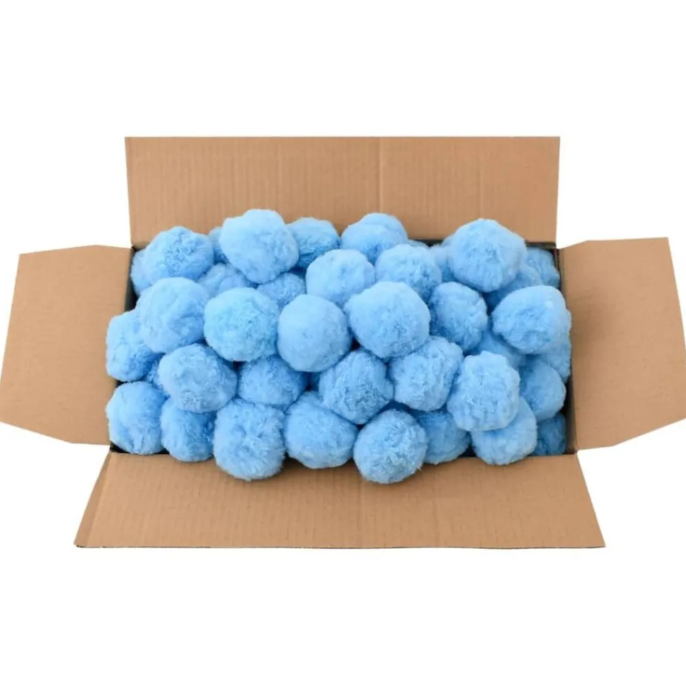 Zwembaden & Spa'S*vidaXL Zwembadfilterbolletjes antibacterieel 1400 g polyetheen Blauw