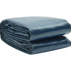 Zwembaden & Spa'S*vidaXL Zwembadfolie solar drijvend 300x200 cm PE Zwart en blauw