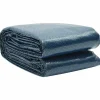 Zwembaden & Spa'S*vidaXL Zwembadfolie solar drijvend 1000x600 cm PE zwart en blauw