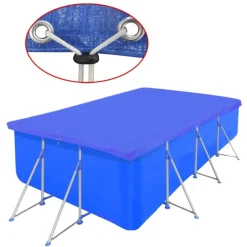 Zwembadhoes rechthoekig 90 g/m² 394x207 cm PE>vidaXL Discount