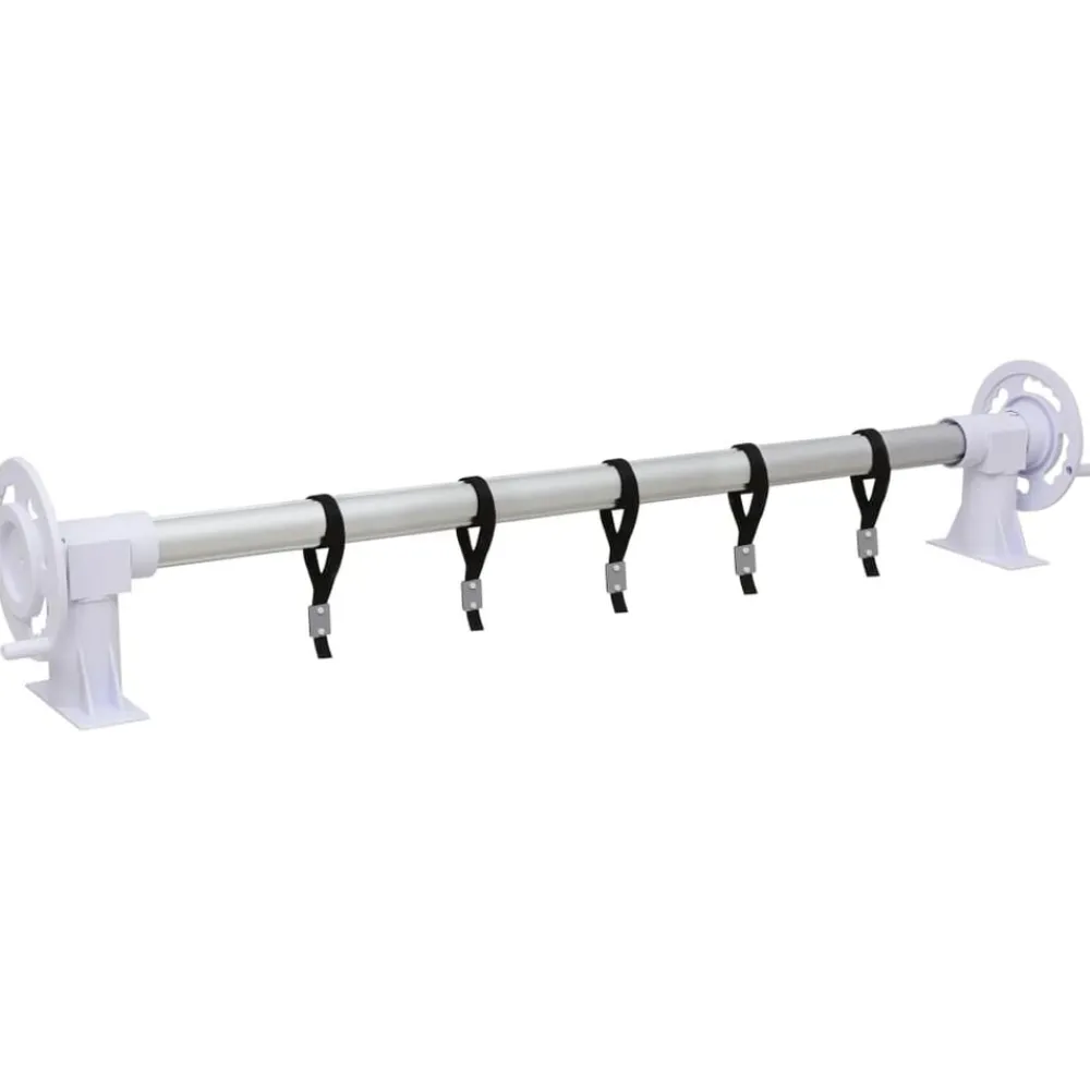Zwembadhoesroller met kunststof frame>vidaXL New