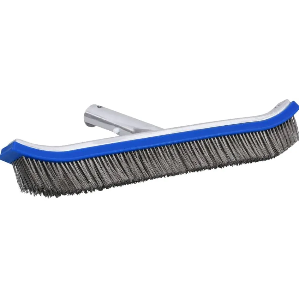 Zwembaden & Spa'S*vidaXL Zwembadwandborstel aluminium