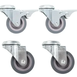 Zwenkwielen met boutgaten 4 st 50 mm>vidaXL Discount